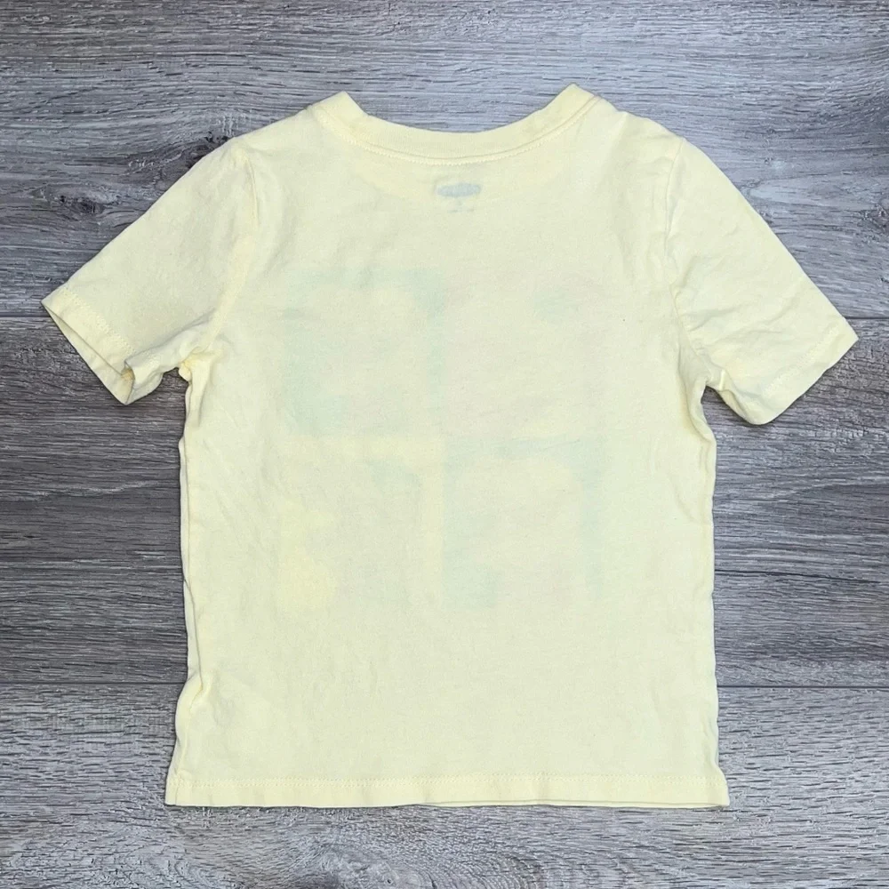 Old Navy Dinosaur Shirt Sleeve T Shirt 4T Yellow - Picture 3 of 10